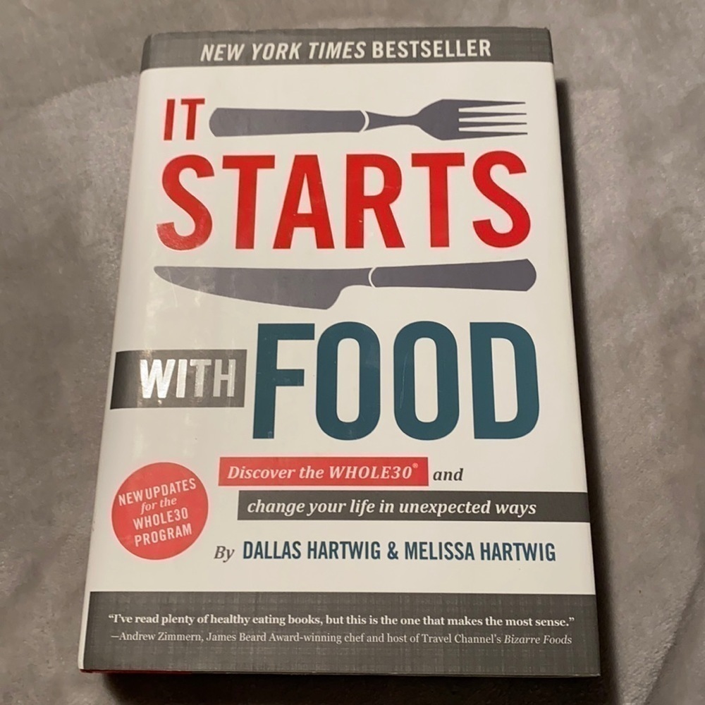 2 for $28 books, Whole 30 It Starts with Food Book & Cookbook